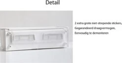 Melili Keukenkastorganizer - Schuiflade Keukenkast -Schuifkast - Ladekast - Keuken Organizer - Schuifkast Mand - Organizer Lade - Keukenhulpjes - 2 Stuk -wit -Thuisopslag 1200x624