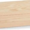 Zeller Present Houten Kist 40x30x14 Cm Met Deksel - Medium - Laag - Met Deksel & Duurzaam -Thuisopslag 1200x626 3