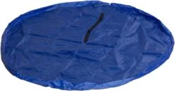 2 In 1 Speelgoed Organizer | Speelgoed Opberg Kleed | Speelmat Voor Kinderen | Lego Groot Speelkleed | Opbergzak | Speelgoedzak | Opbergtas | Lego Organizer | Lego Speeltas | Diameter 1.5 Meter | Kleur Blauw | DJG -Thuisopslag 1200x628 4