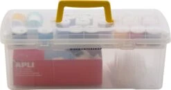 Opbergkoffer -Transportkoffer -viskoffer - Gereedschapskist -2 Laag| Gereedschapskist - Naaidoos| Naaibox Transparant|5 Liter 36x15x14 Cm 7 Opbergkoffer -Transportkoffer -viskoffer - Gereedschapskist -2 Laag| Gereedschapskist - Naaidoos| Naaibox Transparant|5 Liter 36x15x14 Cm -Thuisopslag 1200x630