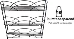 Zindoo - Kruidenrek - Standaard - 3-laags - Ophangbaar - 18 Kruiden Potjes - Anti-slip Pootjes - Spice Rack - Specerijenrek - Keukenorganizer - Keukenaccessoires 12 Zindoo - Kruidenrek - Standaard - 3-laags - Ophangbaar - 18 Kruiden Potjes - Anti-slip Pootjes - Spice Rack - Specerijenrek - Keukenorganizer - Keukenaccessoires -Thuisopslag 1200x637