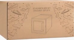 Navaris 6x Transparante Schoenendoos - Voor Schoenen, Sneakers En Hoge Hakken - Stapelbaar -Thuisopslag 1200x639