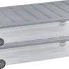Curver Scotti Onder Het Bed Opbergbox Met Deksel + Wielen - 35L - 2 Stuks - Transparant/Steel -Thuisopslag 1200x650 4