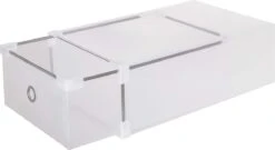 Springos Schoenenbox | Sneakerbox | Kunststof | Transparant | 1 Stuk | 31 X 20,5 X 11 CM -Thuisopslag 1200x654 5