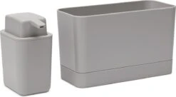 Brabantia SinkSide Aanrecht Organizer - Set 2-delig - Mid Grey 13 Brabantia SinkSide Aanrecht Organizer - Set 2-delig - Mid Grey -Thuisopslag 1200x662 3