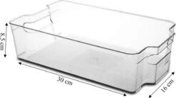 Set Van 6 Premium Koelkast Organizer - Opbergbakjes - Koelkast Bakjes - Koelkast Organizer Doorzichtig - Koelkast Opbergbak - Fridge Organizer - Voorraadbakjes -Thuisopslag 1200x670 1