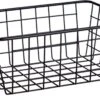 Industriele Draadmand/opbergmand Zwart Metaal 24 X 18 X 10 Cm - Keuken/kast/sokken Mandjes 1 Industriele Draadmand/opbergmand Zwart Metaal 24 X 18 X 10 Cm - Keuken/kast/sokken Mandjes -Thuisopslag 1200x676 2