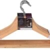 Merkloos Luxe Houten Kledinghangers - 18 Stuks