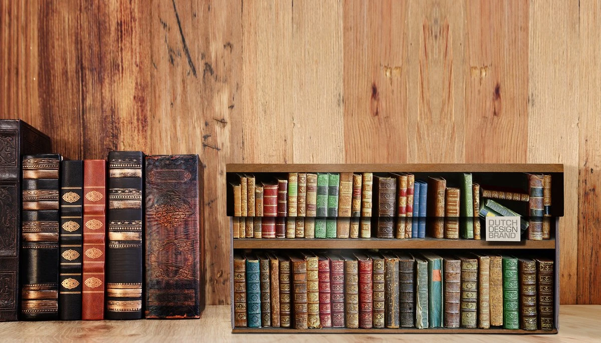 Dutch Design Brand - Dutch Design Storage Box - Opbergdoos - Boeken - Literatuur - Vintage - Bibliotheek - Library - Books 4 Dutch Design Brand - Dutch Design Storage Box - Opbergdoos - Boeken - Literatuur - Vintage - Bibliotheek - Library - Books - Afbeelding 2