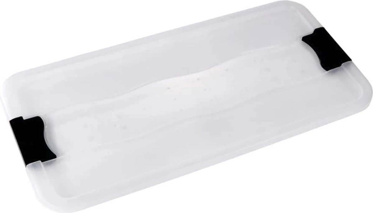 Opbergbox 52L - 3 Stuks - 59x39x34cm - Opslagbak Voor O.a. Kleding, Kerstspullen, Schoenen - Opslagbox – Kunststof Opbergboxen 7 Opbergbox 52L - 3 Stuks - 59x39x34cm - Opslagbak Voor O.a. Kleding, Kerstspullen, Schoenen - Opslagbox – Kunststof Opbergboxen - Afbeelding 5