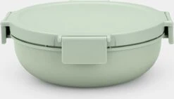 Brabantia Make & Take Salade Lunchbox - 1,3 L - Kunststof - Jade Green -Thuisopslag 1200x687 1