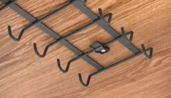 Tomado Metaltex - Kopjes Ophangen Aan Plank - Zwart - Ophangen Zonder Boren - Check Video -Thuisopslag 1200x689 2