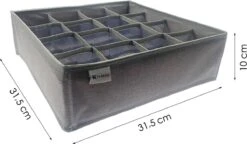 Ondergoed Verdeler - 3 Stuks - Grijs - Organizer Voor BH's, Ondergoed En Sokken Voor In Kast Of Lade 11 Ondergoed Verdeler - 3 Stuks - Grijs - Organizer Voor BH's, Ondergoed En Sokken Voor In Kast Of Lade -Thuisopslag 1200x698 3