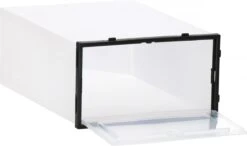 Springos Schoenenbox | Sneakerbox | Kunststof | Transparant | 1 Stuk | 33.5 X 23.5 X 13.5 CM -Thuisopslag 1200x710 2