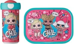 Mepal – Lunchset Campus (sb + Lb) – Schoolbeker En Broodtrommel Voor Kinderen – LOL Surprise– Bento Box - Lekvrij -Thuisopslag 1200x719