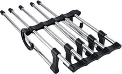 Merkloos ESSIBLE Kledingkast Organizer – Anti Slip - Ruimtebesparende Kledinghangers – Kleerhanger – Kledinghanger – Broekhanger – Functionele Hanger Kleerkast –Handige Kledinghangers -Thuisopslag 1200x736 3