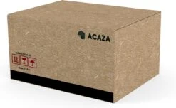 ACAZA Set Van 12 Massief Houten Broek Of Rok Hangers - Met Vilten Anti-Slip Bescherming Binnenin - Hout Kleur -Thuisopslag 1200x738 2