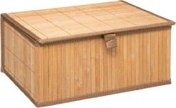 Five® Bamboe Mandjes 3-delig - Zwart - Nestbaar -Thuisopslag 1200x740 2