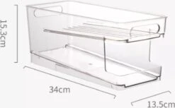Blikjes Dispenser Voor Koelkast Organisatie - Blikjes Organizer - Blikjeshouder Voor Koelkast - Keukenbakjes - Blikjesrek - Handig Voor Thuis En Op Reis -Thuisopslag 1200x744 1