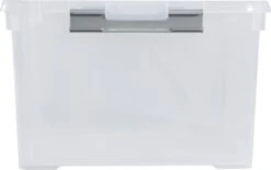 Curver Handy+ Opbergbox - 35L - 3 Stuks - Transparant Met Deksel -Thuisopslag 1200x752 3