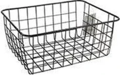 Merkloos Draadmand - 28x22x12.5cm - Mat Zwart -Thuisopslag 1200x760