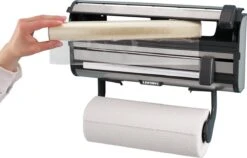 Leifheit Rollenhouder Parat Royal - Zwart RVS -Thuisopslag 1200x768