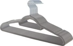 ACAZA 30 Anti-slip Kleerhangers - Ultra-dunne Kledingshangers Met Fluweel - Kapstokken Met Broeklat Of Roklat - Grijs 18 ACAZA 30 Anti-slip Kleerhangers - Ultra-dunne Kledingshangers Met Fluweel - Kapstokken Met Broeklat Of Roklat - Grijs -Thuisopslag 1200x769 2