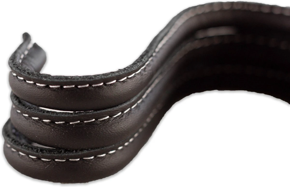 Brute Strength - Leren S-haken - Zwart - 6 Stuks - Kledinghaak – Leer - Kapstokhaak - Ophanghaken – Handdoekhaakjes 10 Brute Strength - Leren S-haken - Zwart - 6 Stuks - Kledinghaak – Leer - Kapstokhaak - Ophanghaken – Handdoekhaakjes - Afbeelding 8