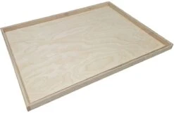 The Root - Speelbak (zandbak) Voor Zand Of Speelrijst In Hout (multiplex) - LAAG - Incl Deksel - 50*35*6,3cm - Een Handige Zandbank Voor Binnen -of Buitengebruik. -Thuisopslag 1200x780 7