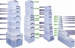 Opbergbox Really Useful 10 Liter 520x340x85 Mm Transparant Wit -Thuisopslag 1200x781 3