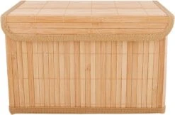 OMID HOME® - Bamboe Opbergmand - Opbergmand Naturel- Opbergbox Voor In Kast - 30 X 20 X 19 Cm -Thuisopslag 1200x788 1