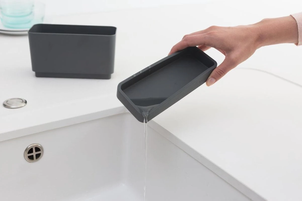 Brabantia SinkSide Aanrechtbakje - Dark Grey 8 Brabantia SinkSide Aanrechtbakje - Dark Grey - Afbeelding 6