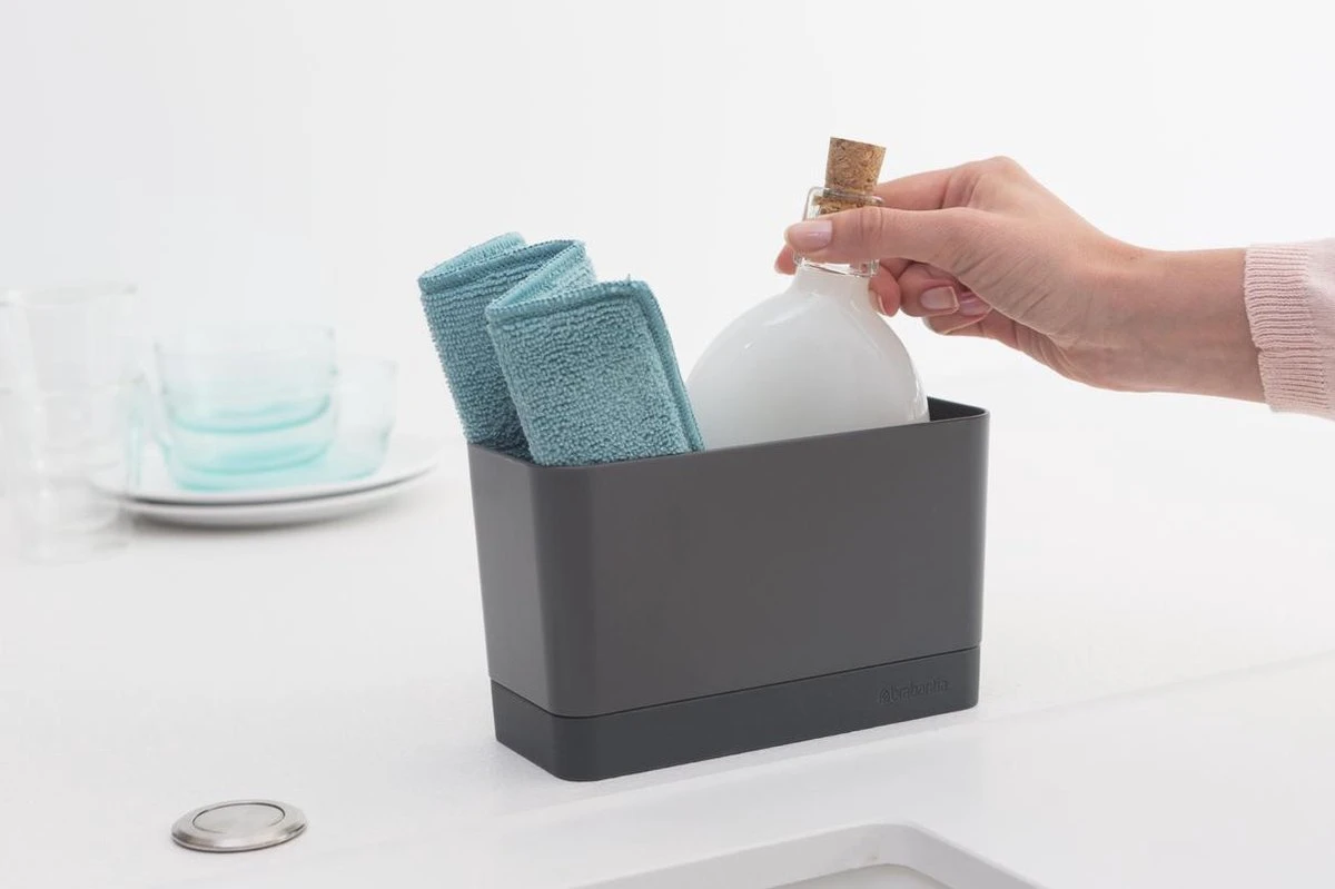 Brabantia SinkSide Aanrechtbakje - Dark Grey 9 Brabantia SinkSide Aanrechtbakje - Dark Grey - Afbeelding 7