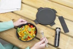 Brabantia Make & Take Lunchkom - 1 L - Kunststof - Dark Grey -Thuisopslag 1200x800 11