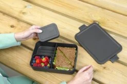 Brabantia Make & Take Bento Lunchbox Incl Bentobox - Large - Kunststof - Dark Grey -Thuisopslag 1200x800 25