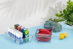 Koelkast Organizers Set Van Drie - Ultra Clear - BPA Vrij -Thuisopslag 1200x800 57