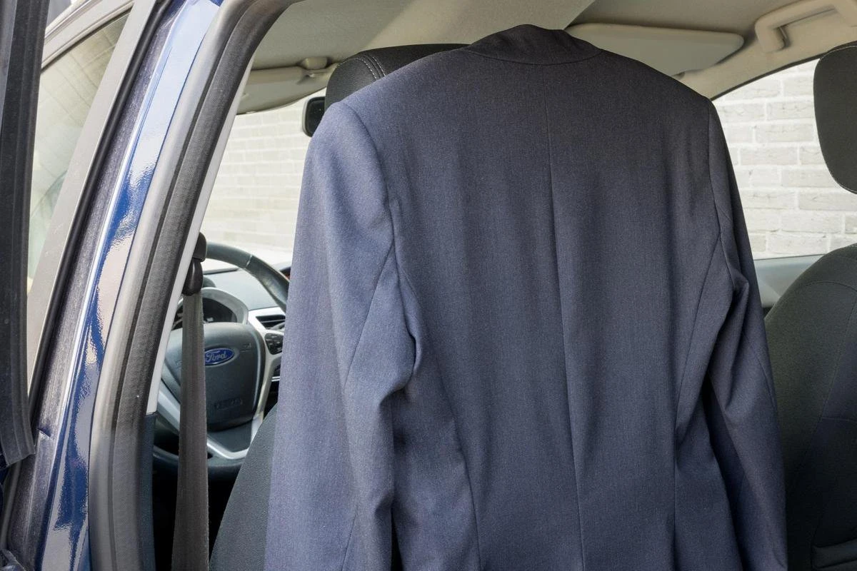 Dunlop Autokledinghanger - Aan Hoofdsteun - Verchroomd Staal - 50 Cm 4 Dunlop Autokledinghanger - Aan Hoofdsteun - Verchroomd Staal - 50 Cm - Afbeelding 2