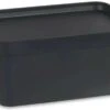 Opbergbak Met Deksel Antraciet Plastic (21 X 14,2 X 32 Cm) 1 Opbergbak Met Deksel Antraciet Plastic (21 X 14,2 X 32 Cm) -Thuisopslag 1200x801 11