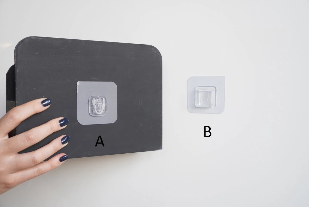 Merkloos Zelfklevende Haken - 4 Stuks - Ophangsysteem- Extra Stevig - Muur Hanger- Ophanghaakjes - Wand Haken - Dubbelzijdig - Schilderij Haakjes - Fotolijst Haakjes - Waterproof - Zonder Gaten Ophangen 7 Merkloos Zelfklevende Haken - 4 Stuks - Ophangsysteem- Extra Stevig - Muur Hanger- Ophanghaakjes - Wand Haken - Dubbelzijdig - Schilderij Haakjes - Fotolijst Haakjes - Waterproof - Zonder Gaten Ophangen - Afbeelding 5