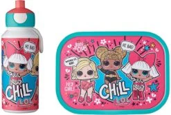 Mepal – Lunchset Campus (pu + Lb) – Pop-up Drinkfles En Broodtrommel Voor Kinderen – LOL Suprise – Bento Box – Lekvrij -Thuisopslag 1200x812 1