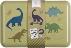 Broodtrommel / Lunch Box: Dino | A Little Lovely Company -Thuisopslag 1200x817