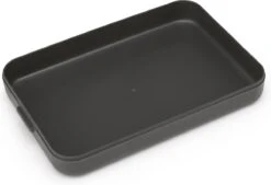 Brabantia Make & Take Lunchbox - Plat - Kunststof - Dark Grey -Thuisopslag 1200x819