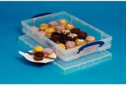 Opbergbox Really Useful 10 Liter 520x340x85 Mm Transparant Wit -Thuisopslag 1200x825 5