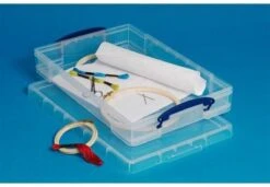 Opbergbox Really Useful 10 Liter 520x340x85 Mm Transparant Wit -Thuisopslag 1200x832 4