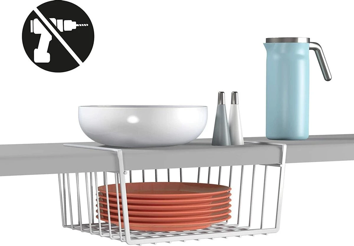 Tomado Mandje Voor Onder Plank 30cm 6 Tomado Mandje Voor Onder Plank 30cm - Afbeelding 4