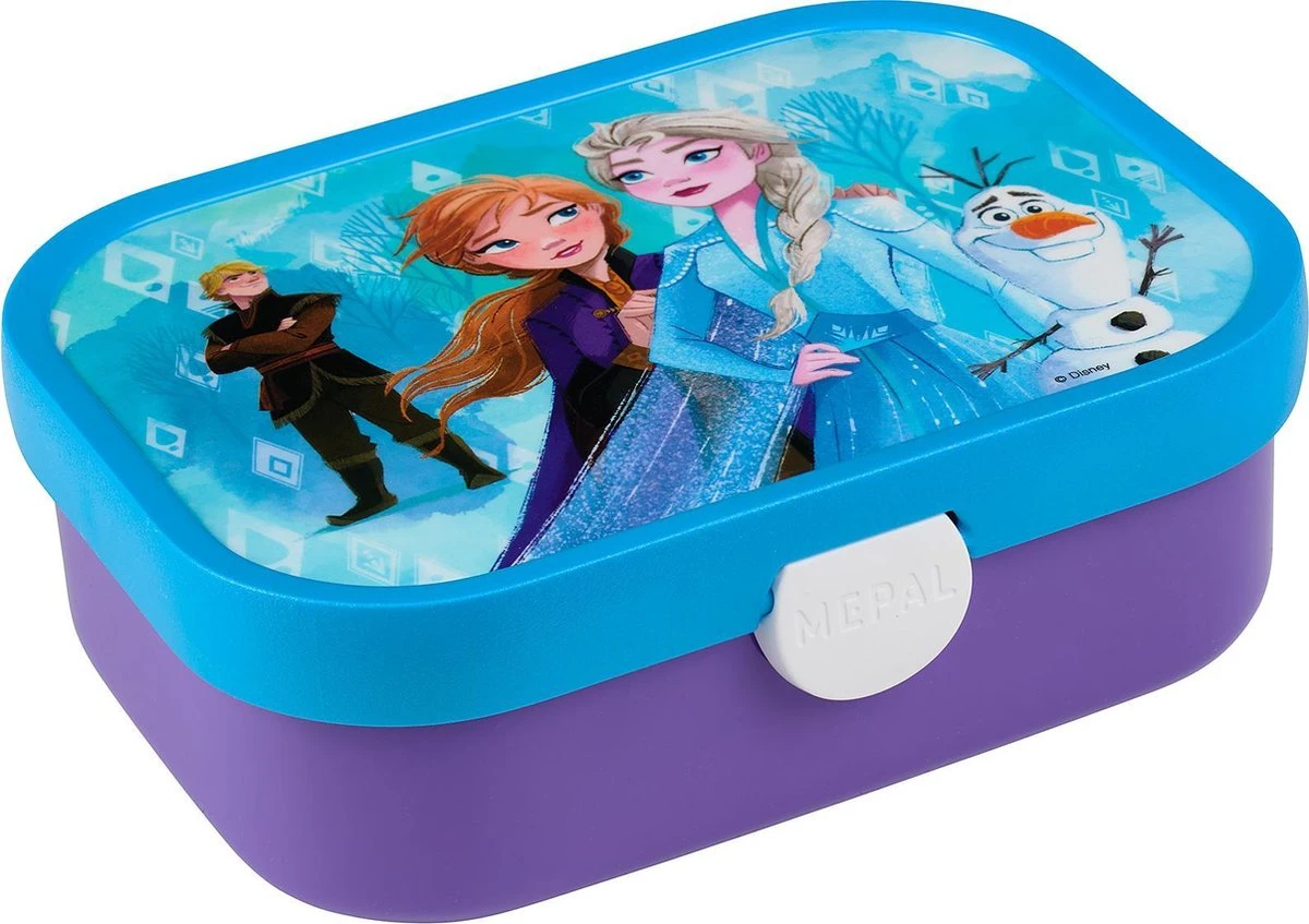 Mepal – Lunchset Campus (pu + Lb) – Pop-up Drinkfles En Broodtrommel Voor Kinderen – Frozen II – Bento Box – Lekvrij 4 Mepal – Lunchset Campus (pu + Lb) – Pop-up Drinkfles En Broodtrommel Voor Kinderen – Frozen II – Bento Box – Lekvrij - Afbeelding 2