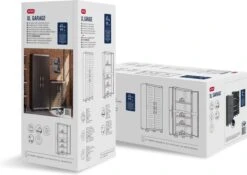 Keter XL Garage Hoge Kast - 3 Planken - 89x54x188 Cm - Zwart -Thuisopslag 1200x852 5