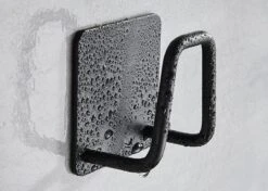 Nolad® - Sponshouder - Vaatdoekhouder - Gootsteen Organiser - Wandhaak - 2 Stuks - Zwart -Thuisopslag 1200x856 2