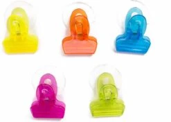 Benson Clip Met Zuignap Kleur - 5 Stuks