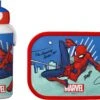 Mepal – Lunchset Campus (pu + Lb) – Pop-up Drinkfles En Broodtrommel Voor Kinderen – Spiderman – Bento Box – Lekvrij
